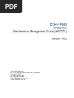 SJ-20141021142133-002-ZXHN F660 (V5.2) GPON ONT Maintenance Management Guide (JAZZTEL) PDF