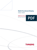 MFD 3-00-340 Ecdis User Manual