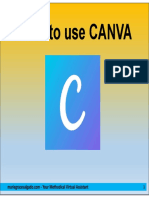 How To Use CANVA