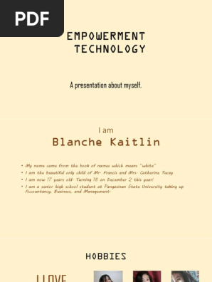 Personal Profile