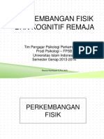 02 - Materi 12. Perkembangan Fisik Dan Kognitif Remaja 2014