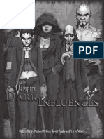 Vampire Dark Influences Rulebook