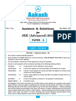 Solution - JEE (Advanced) - 2018 - Paper-2 (PCM) PDF