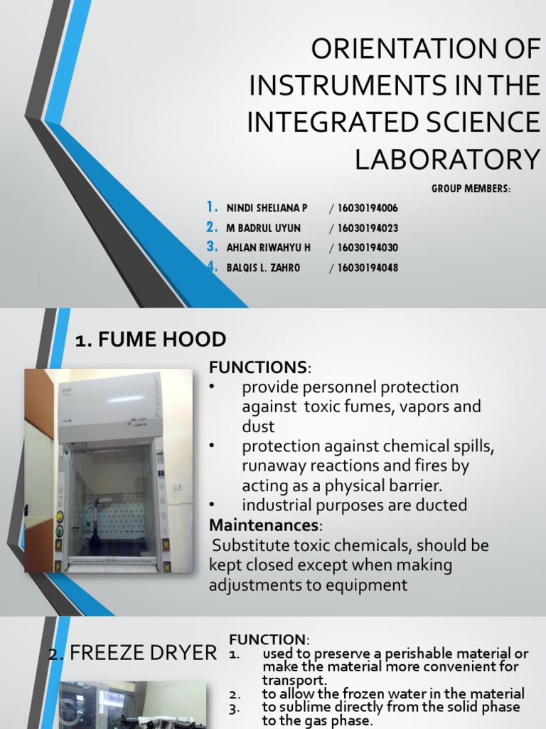 Integrated Science Lab Instruments Guide | PDF | Scanning Electron ...
