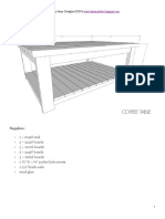 Coffee Table Plans