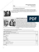 Rosemount Série 8700: Folha de Dados Do Produto