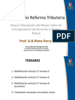 Pinto Perry Tributación Enajenación de Acciones y Otras Inversiones