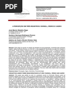 A Percepção Em Três Registros