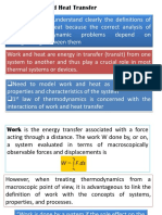 Understanding Work and Heat Transfer Processes