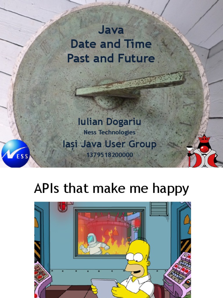 Java Date and Time API Overview | PDF | Science & Mathematics ...