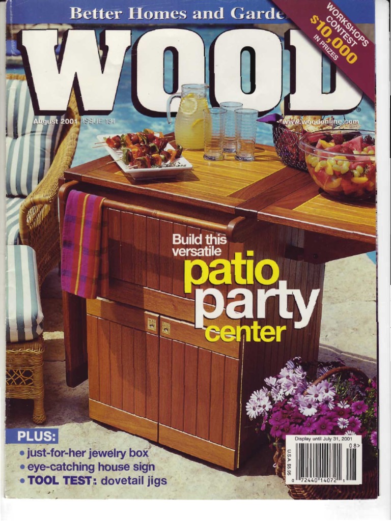 Wood Magazine 134 2001 | PDF | Industrial Processes | Tools