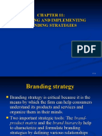 Designing and Implementing Branding Strategies