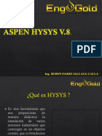 ASPEN HYSYS V.8.-1