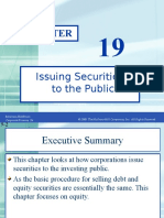 Issuing Securities To The Public: Mcgraw-Hill/Irwin Corporate Finance, 7/E