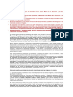 Estrategias Metodológicas para El Desarrollo de Los Cuatro Pilares de La Educación y de Las Competencias Básicas