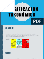 Clasificación Taxonómica BIOLOGIA