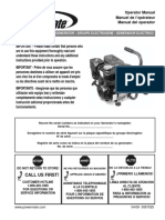 Powermate Pm0103002 User Manual and Parts List (Pramac)