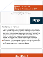 Anti Trafficking in Persons