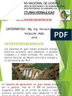 Microhidrogeneración: Sistemas de derivación y embalse para generar energía