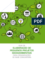 Guia de Elaboração de Pequenos Projetos Socioambientais para Organizações de Base Comunitária (2014) PDF