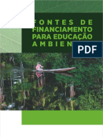 Fontes de Financiamento Para Educação Ambiental (2017)