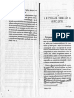 A Pesquisa em Comunicação Na América Latina - Berger PDF