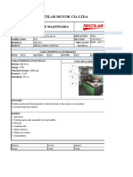 Banco de pruebas diesel