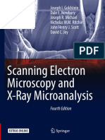 Scanning Electron Microscopy and X Ray Microanalysis - Goldstein