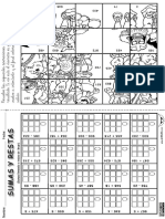 02 Sumas Llevando Restas Sin Llevar Puzzle Laberinto PDF