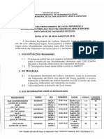 Edital CEU Das Artes PDF