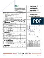 Mccsemi: PXT 8050-C PXT 8050-D