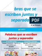 Com6p U6 PPT Palabras Juntas y Separadas