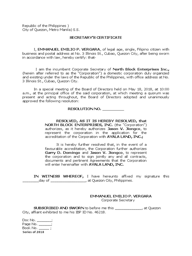 Sec Cert | PDF