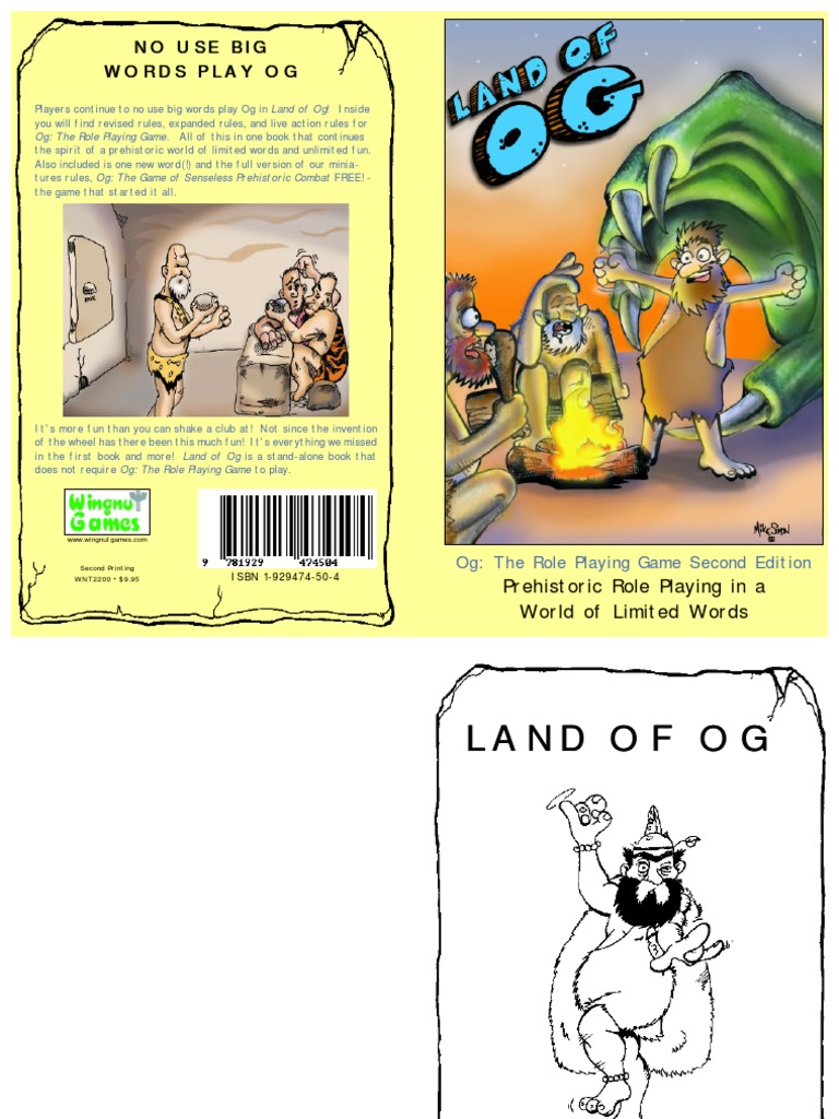 (WNT2200) Land of Og PDF Leisure