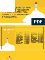 Analisis Faktor-Faktor Yang Mempengaruhi Penggunaan Informasi Akuntansi Pada Usaha Kecil Dan Menengah Di Purwokerto