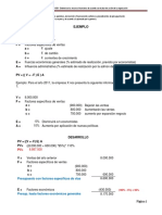 Ejercicio de Presupuesto de Ventas PDF