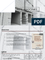 Chapter 1-Concrete Masonry