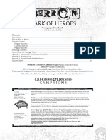 Eberron Article - Mark of Heroes - Character Creation Guide Lines