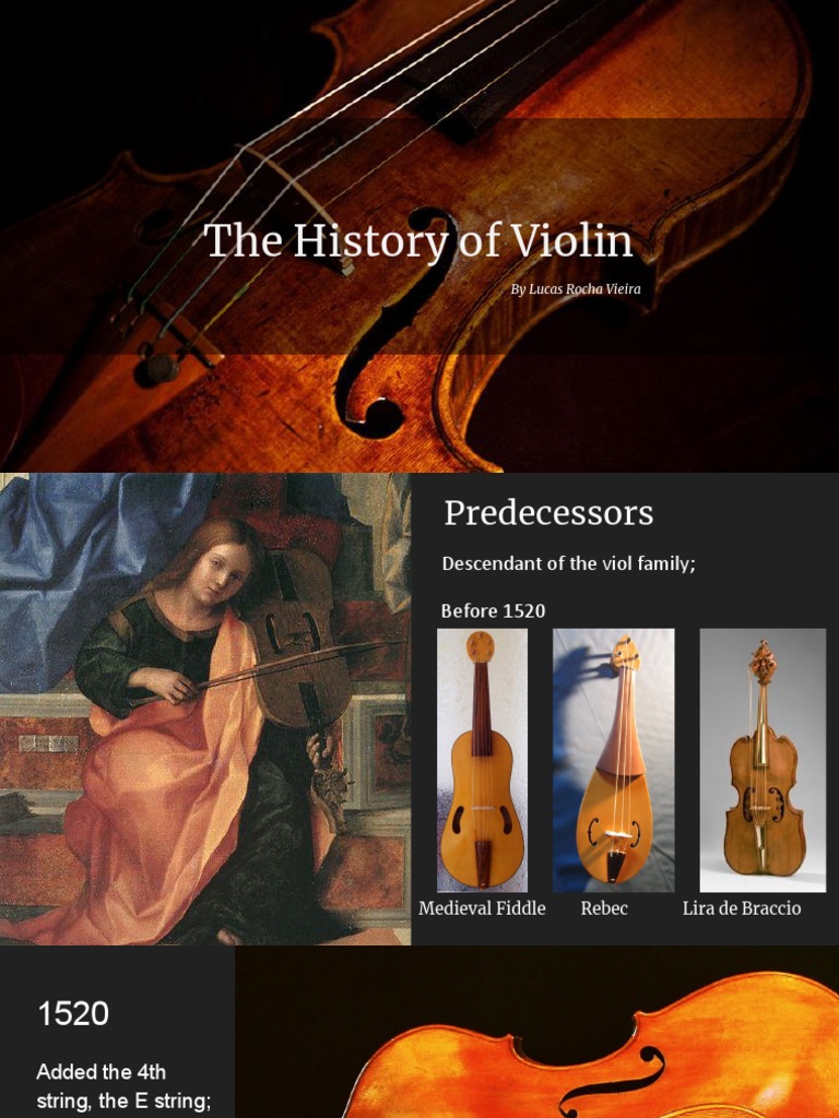 THE VIOLIN A SHORT HISTORY visual data 2