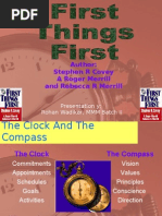 Download First Thing First Presentation by rohan_wadikar SN38121899 doc pdf