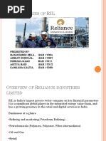 Ratio Analysis of RIL