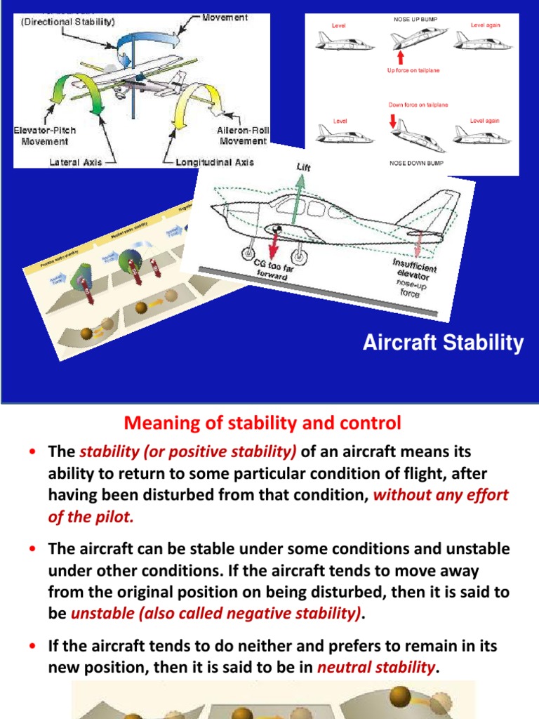 Aircraft Stability Empennage Aircraft