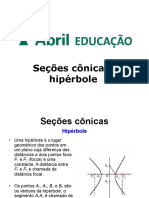 Seções Cônicas: Hipérbole