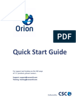 Orion Quick Start Guide