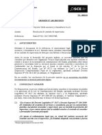 143-17 - PROYECTO VERDE ASESORES Y CONSULTORES - Resolución de Contrato de Supervisión (T.D. 10905558)