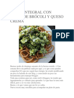 PASTA INTEGRAL CON SALSA DE BRÓCOLI Y QUESO CREMA.docx