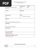 This Procedure Explains How To Control Documents 1 Year: Name of Institution