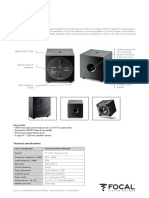 Cubevo Specification Sheet