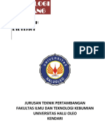 Buku Hidrologi Tambang Adriansah (r1d115161)