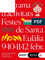 Programa Festes Santa Eulalia 2018